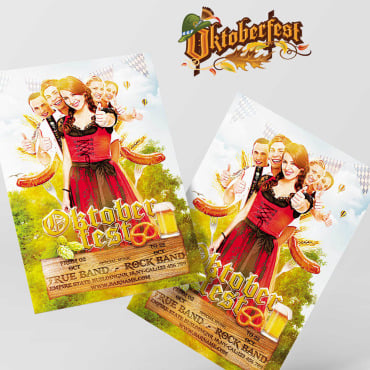 Fest Beer PSD Templates 154085