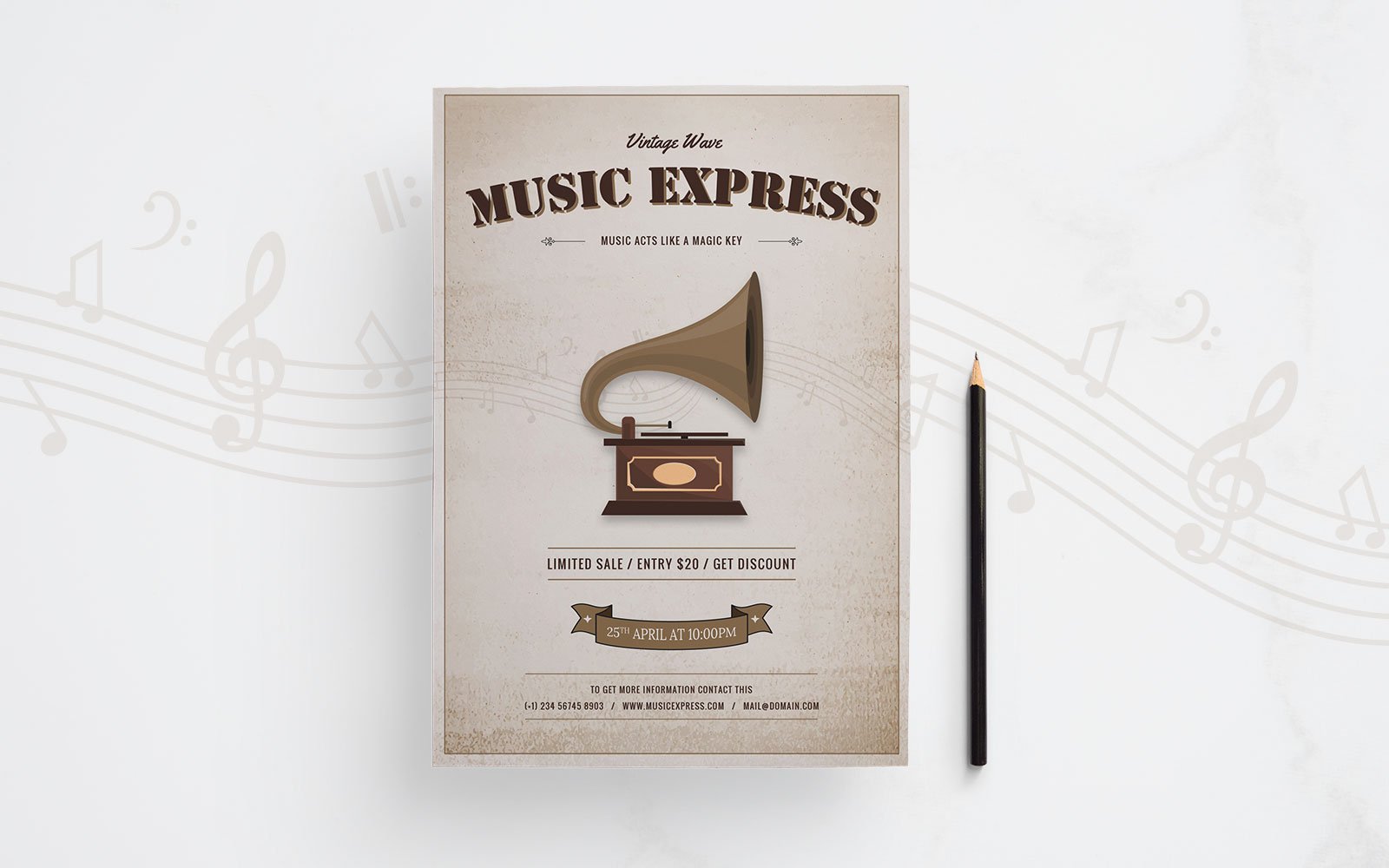 Music Flyer - Corporate Identity Template