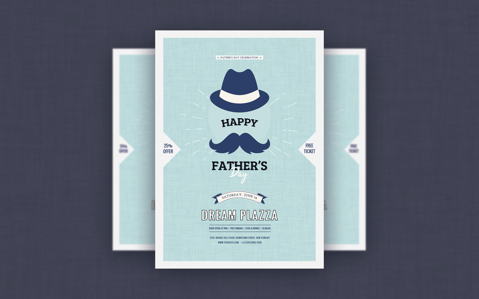 Fathers Day Flyer - Corporate Identity Template