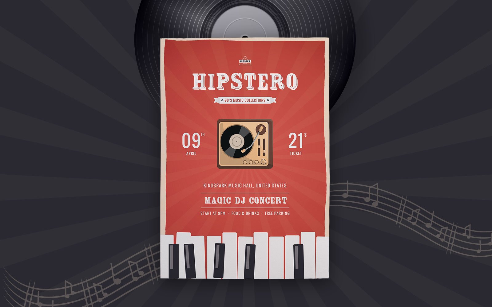 Music Flyer - Corporate Identity Template