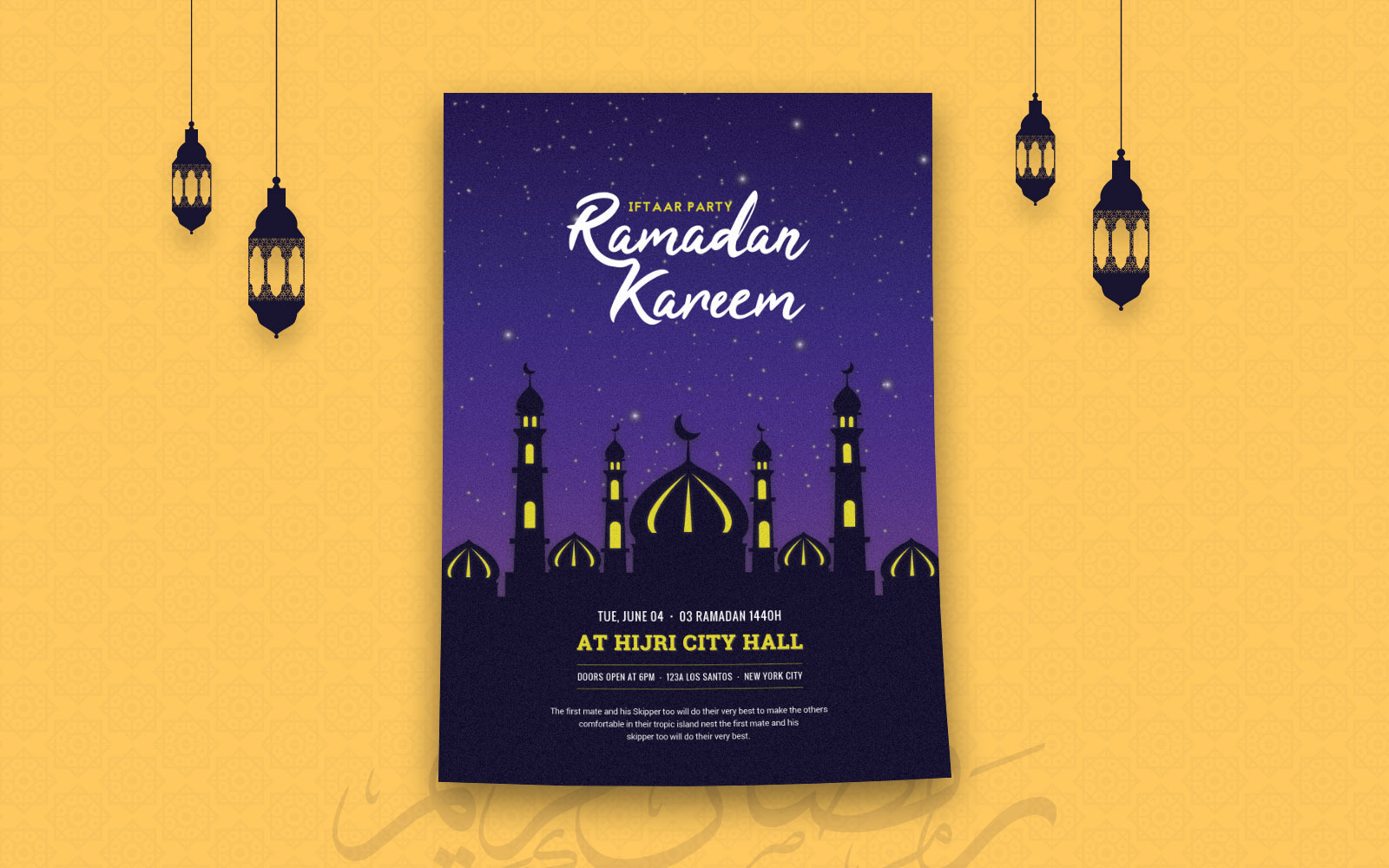 Ramadan Flyer - Corporate Identity Template