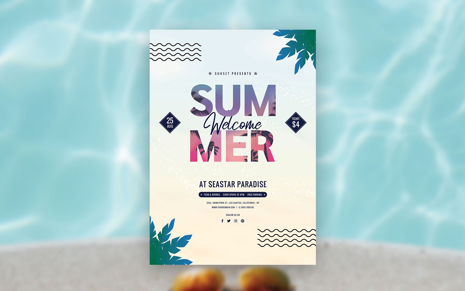 Summer Flyer - Corporate Identity Template