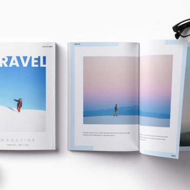 Magazine Template Corporate Identity 154289