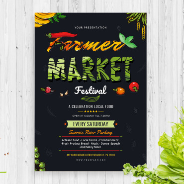 Market Flyer Corporate Identity 154323