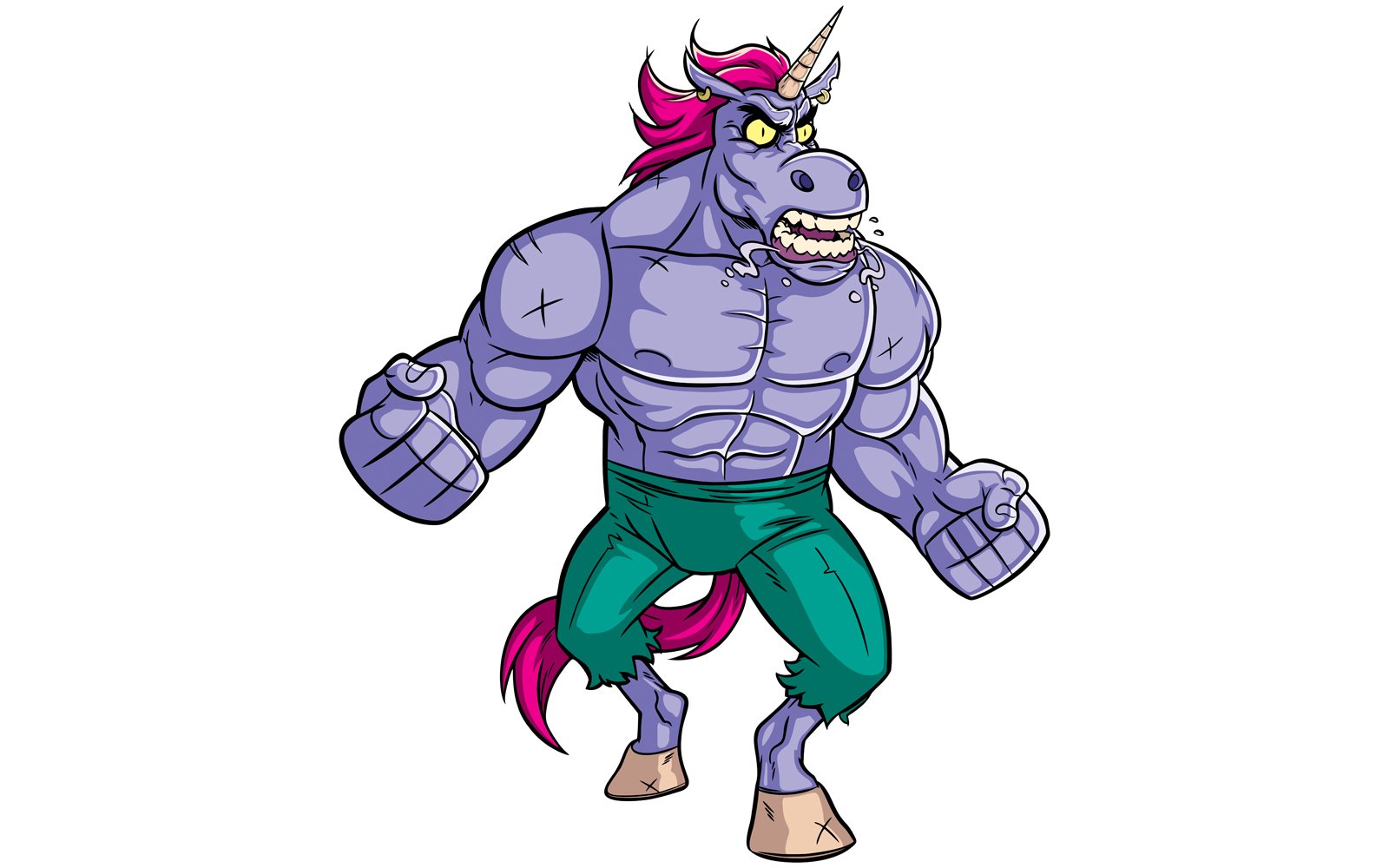 Unicorn Rage 2 - Illustration