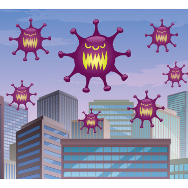 Pandemic Corona Illustrations Templates 154407