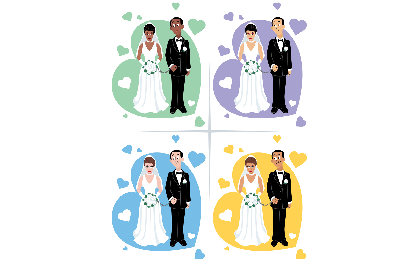 Wedding Ceremony Set - Illustration