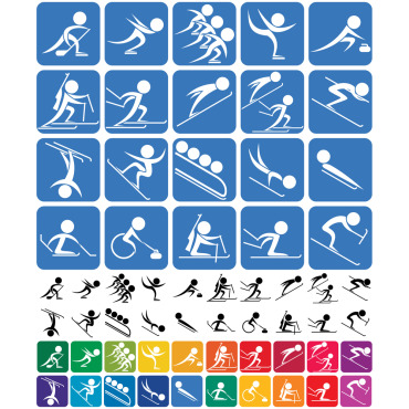 Olympic Games Illustrations Templates 154416