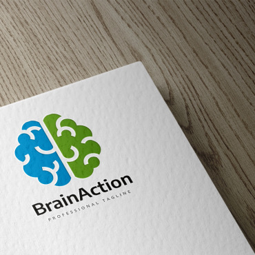 Brain Brand Logo Templates 154507