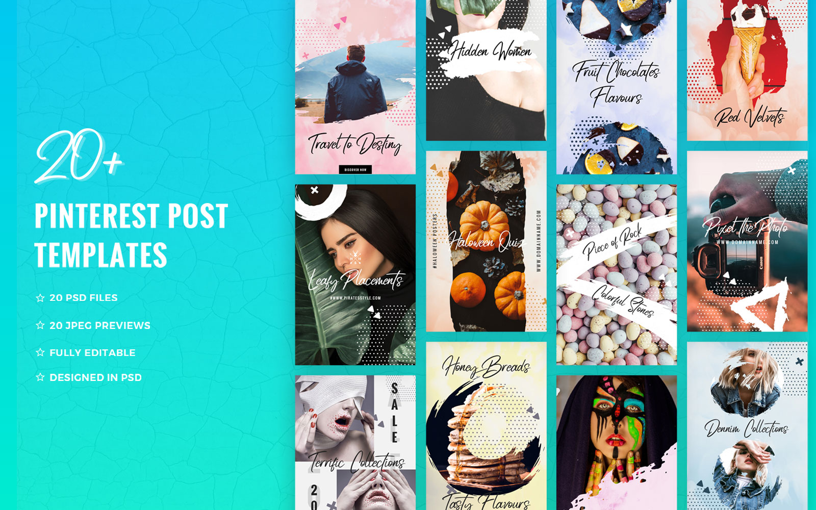 Pinterest Post Social Media Template