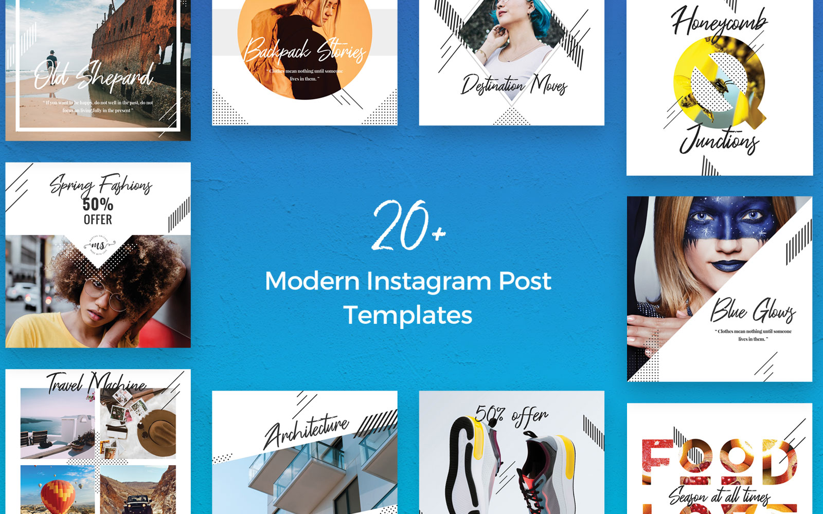 Instagram Post Social Media Template