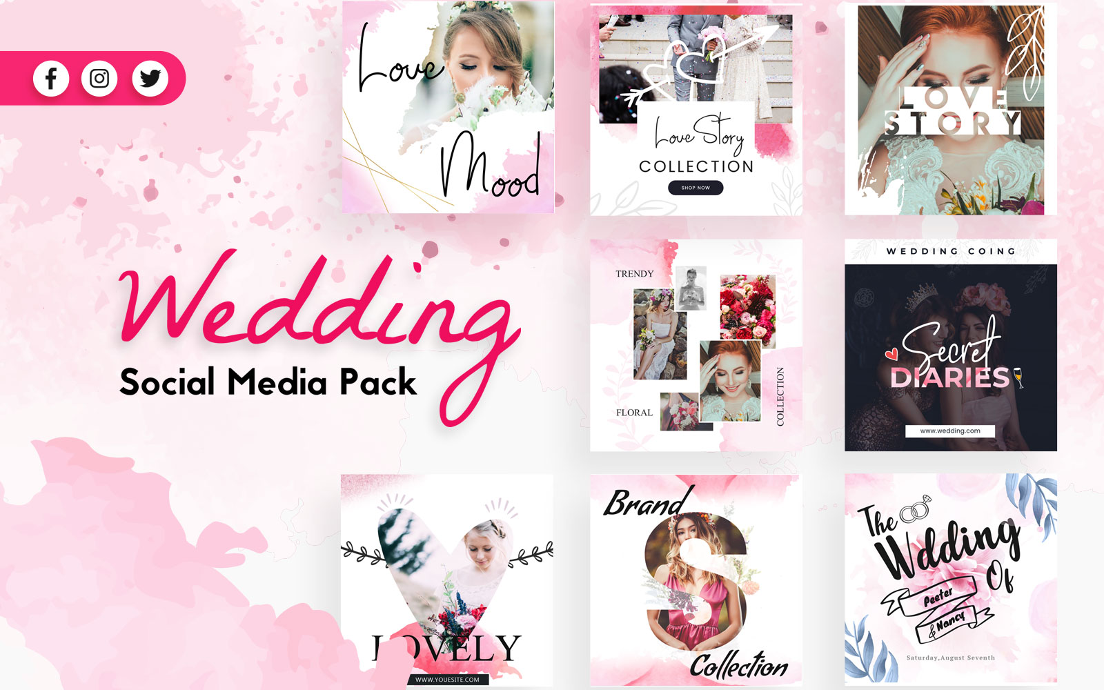 Wedding Social Media Template