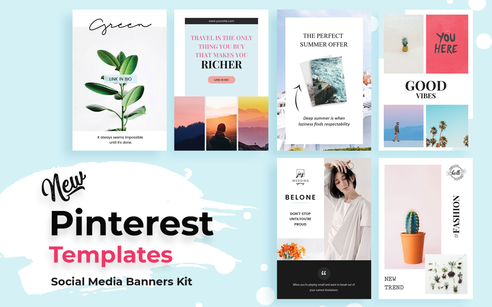 Pinterest Post Social Media Template