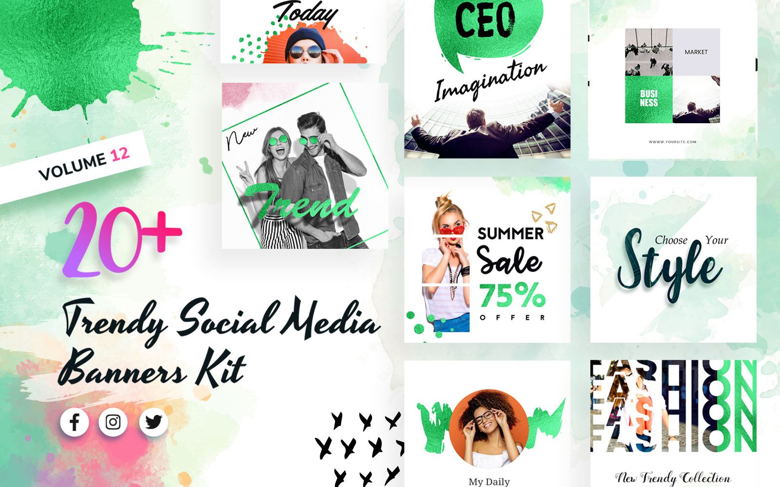 Kit Social Media Template