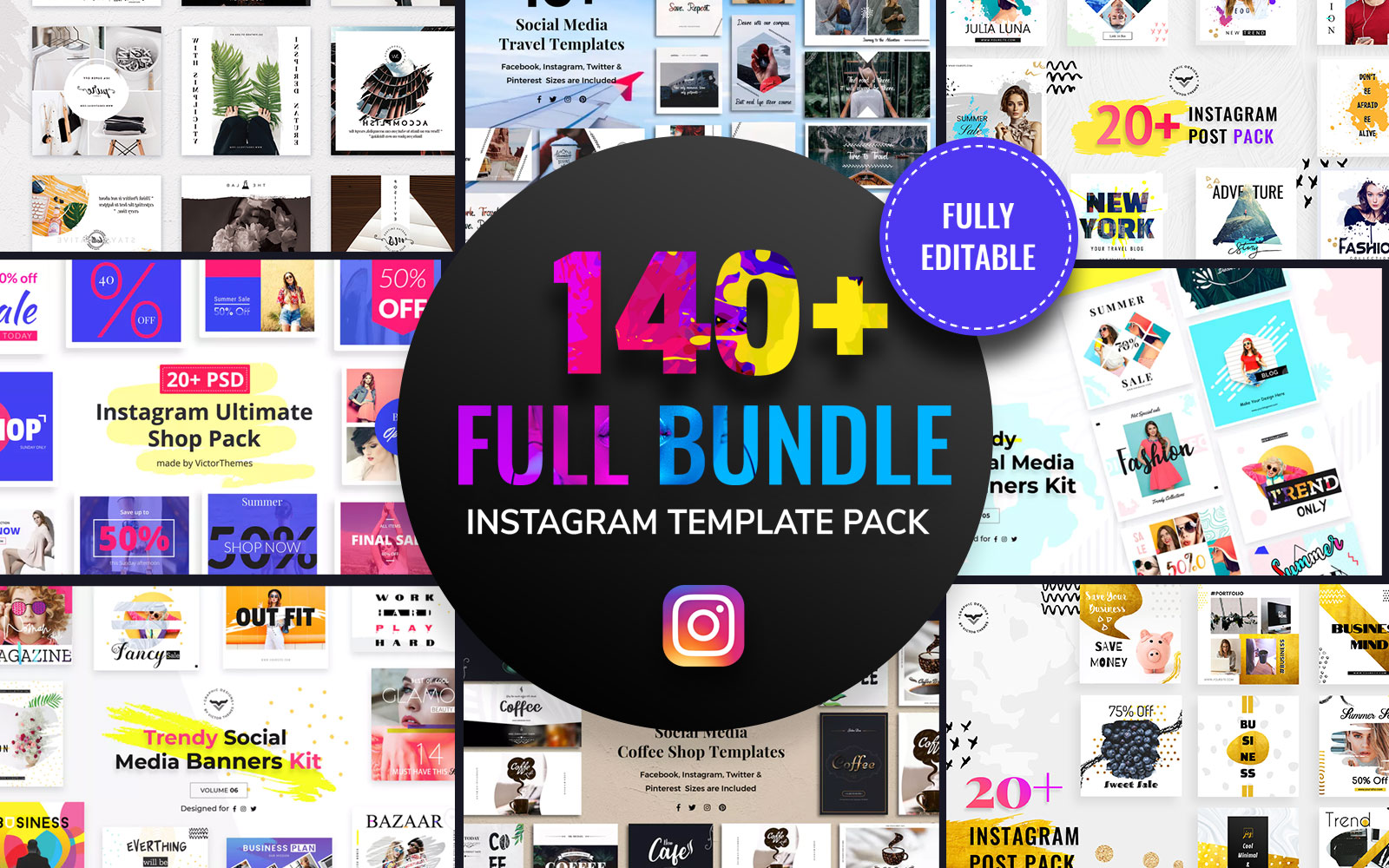 Instagram Post Social Media Template