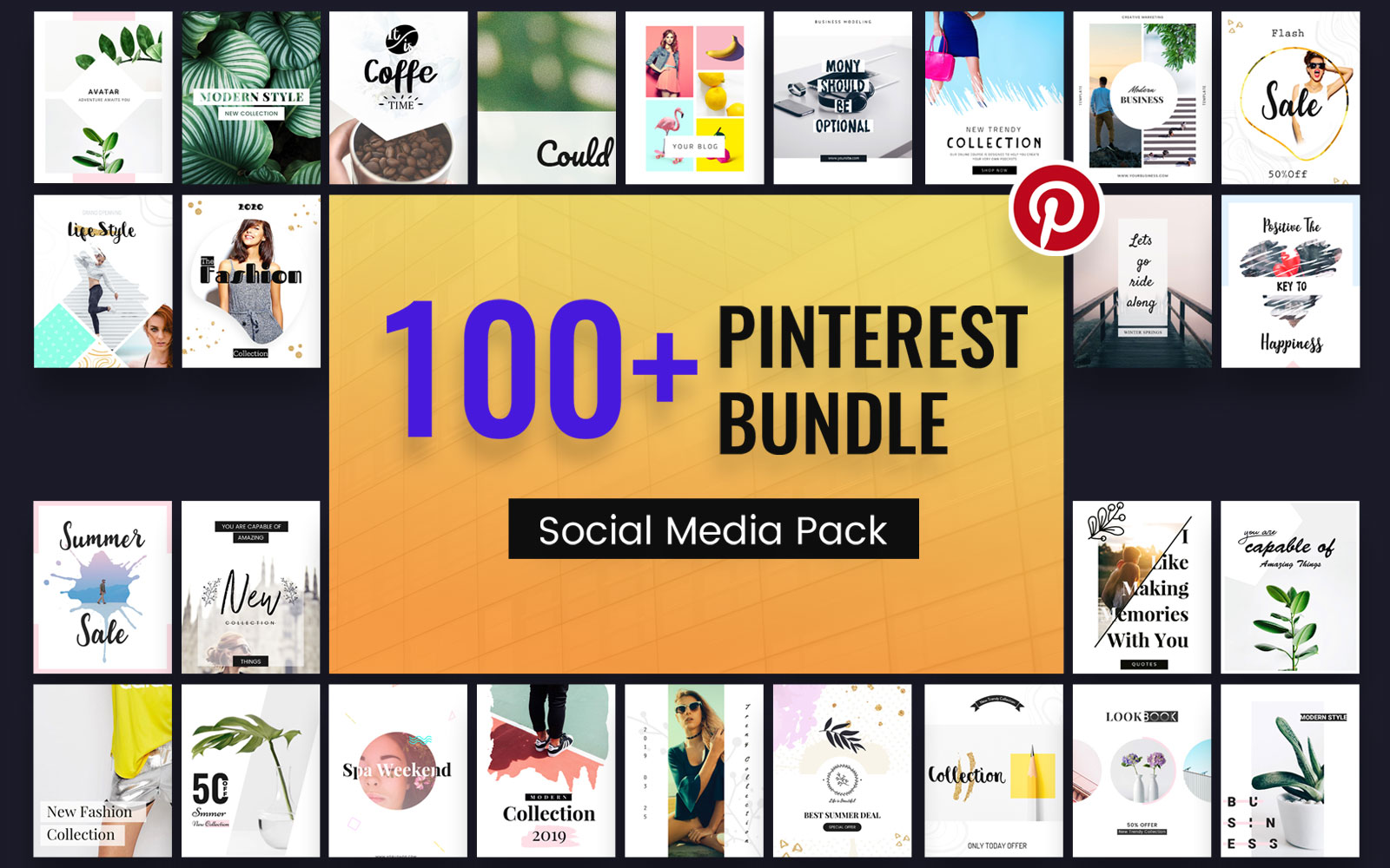 Pinterest Post Social Media Template