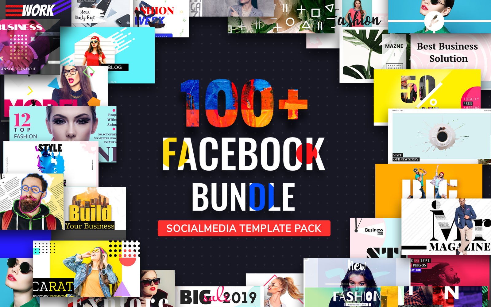 Facebook Post Bundle Social Media Template