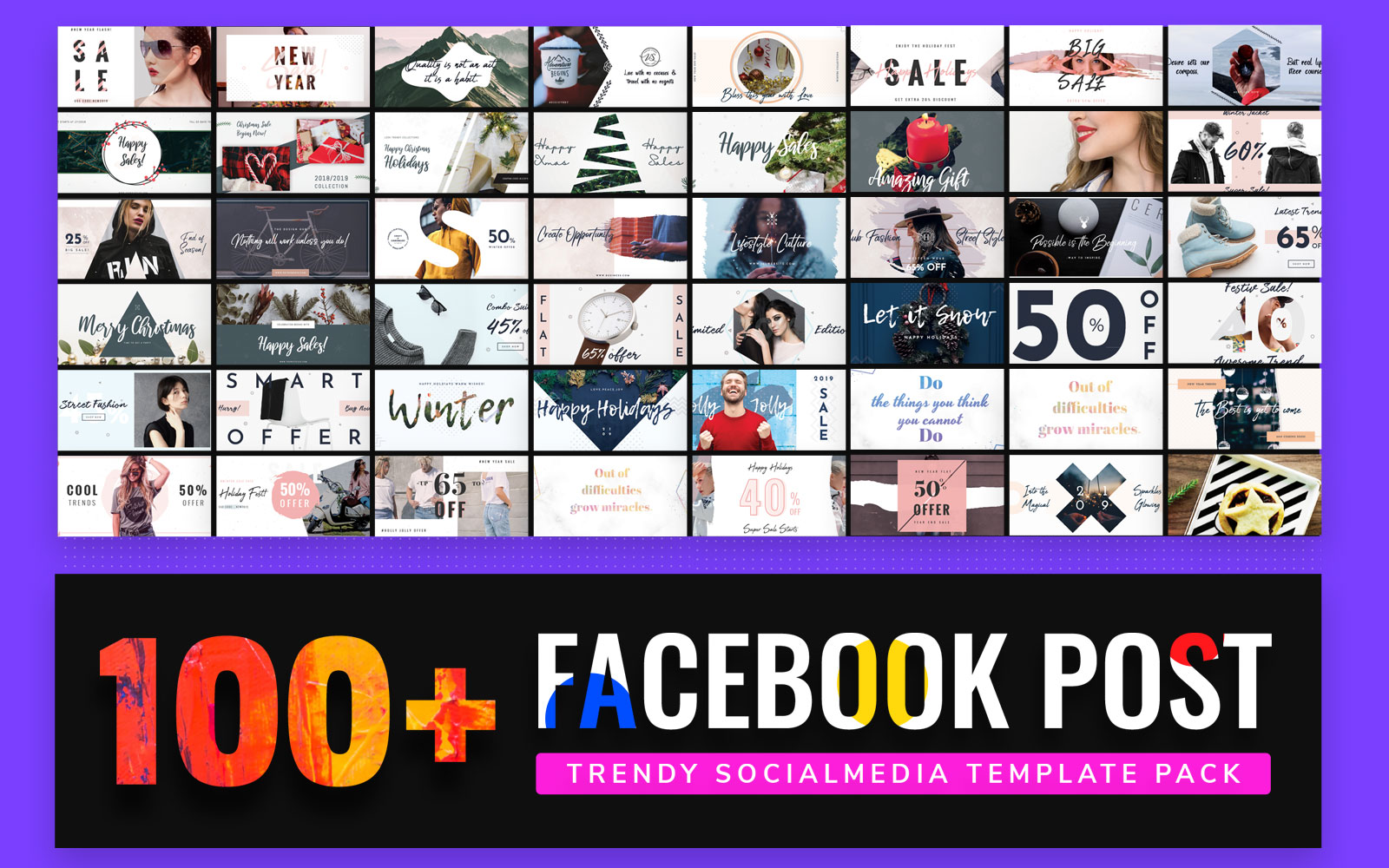 Facebook Post Bundle Social Media Template