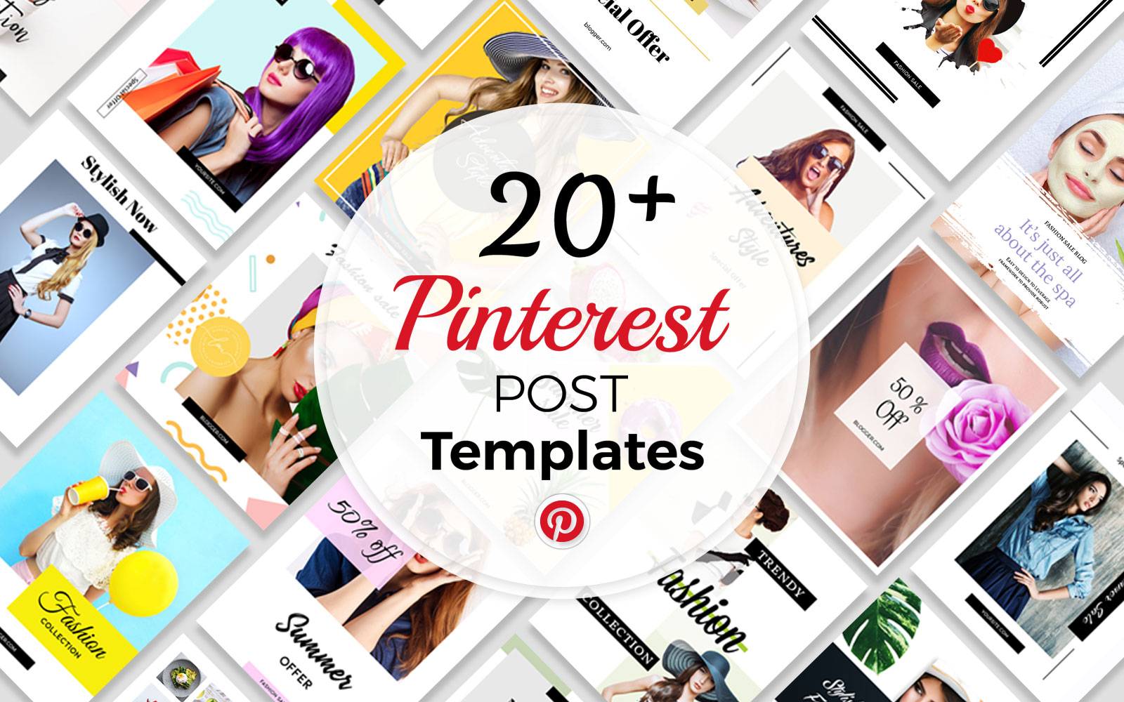 Pinterest  Post Social Media Template