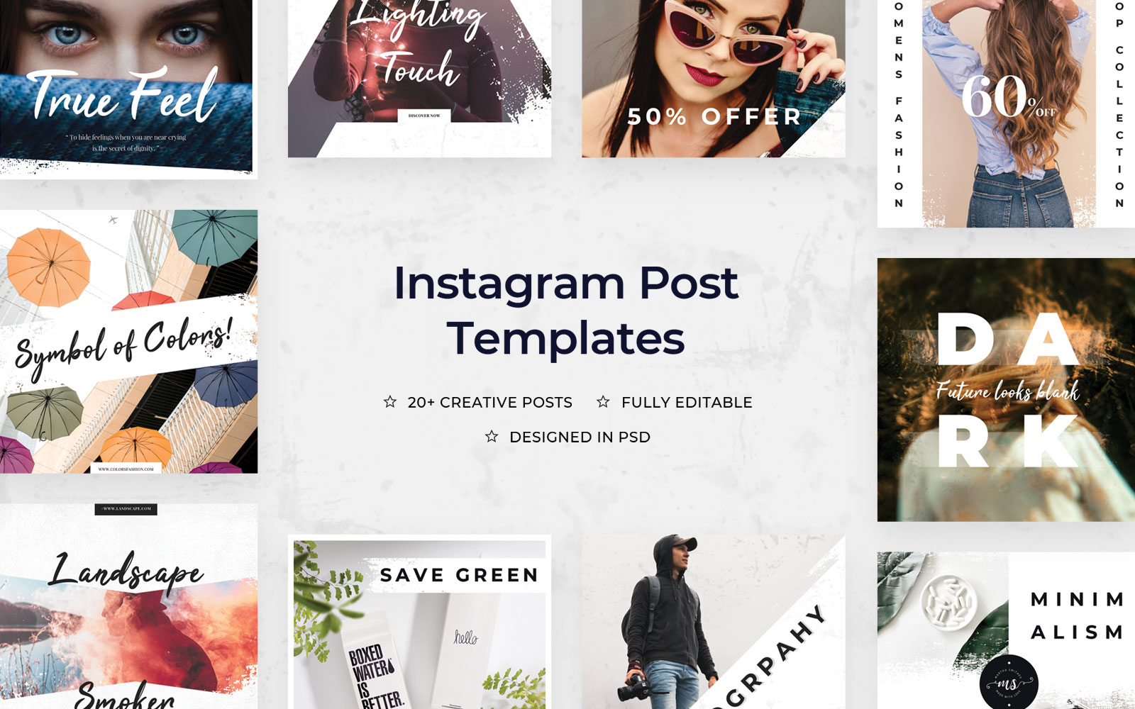 Instagram Post Social Media Template