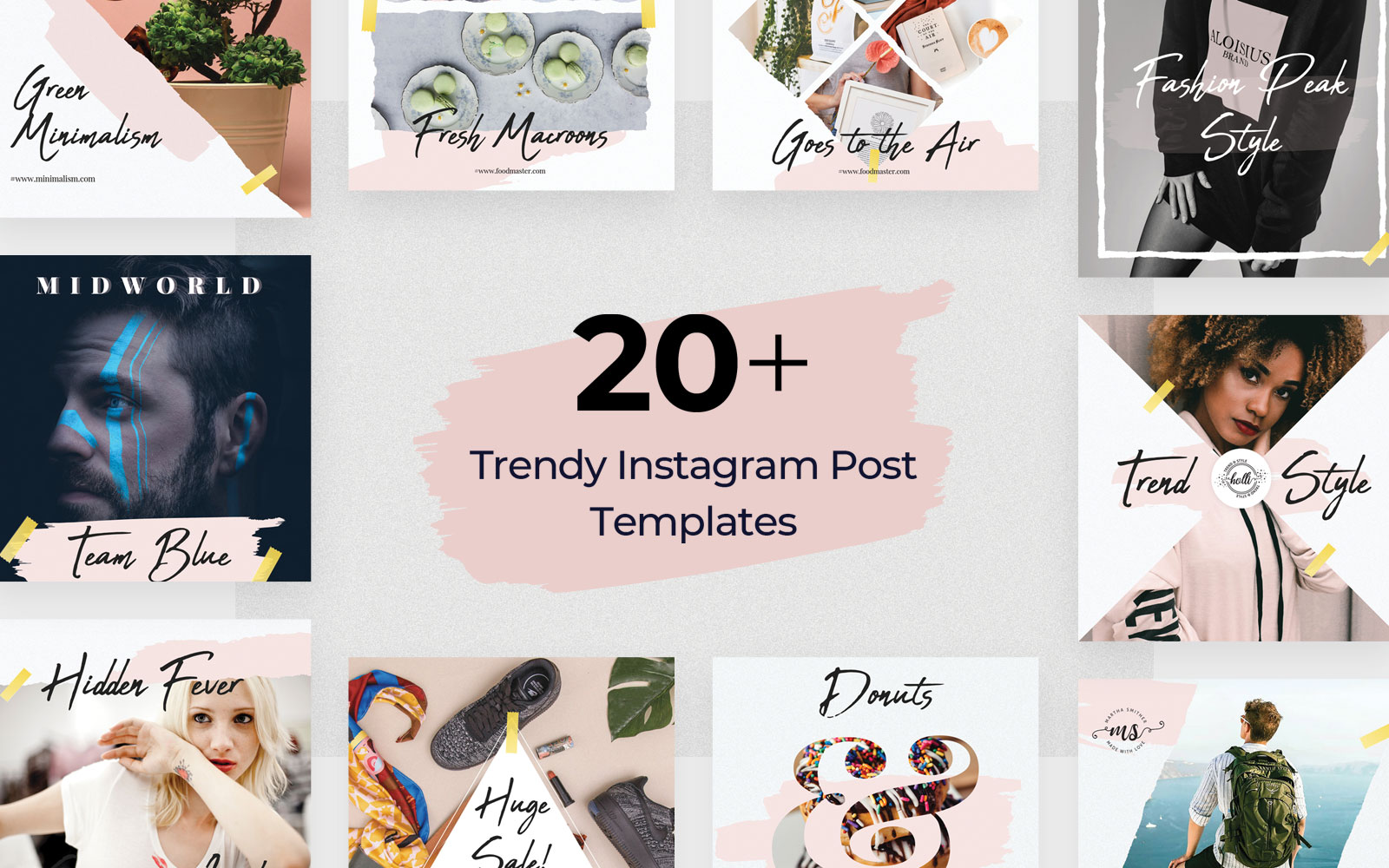 Instagram Post Social Media Template