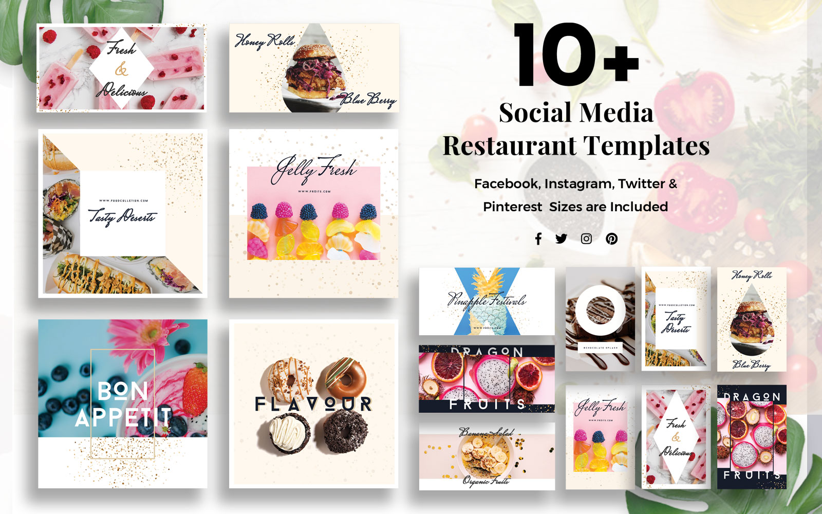 Restaurant Flyer Social Media Template