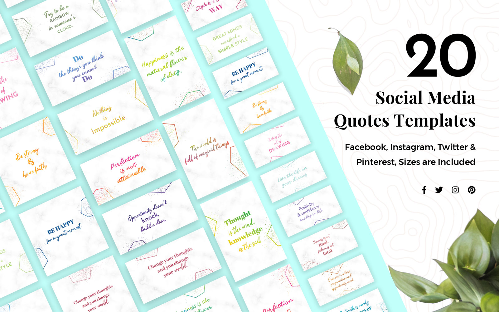 Quotes Trendy Social Media Template