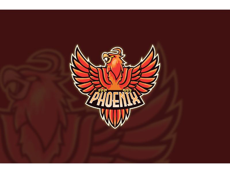 Esport Phoenix Logo Template