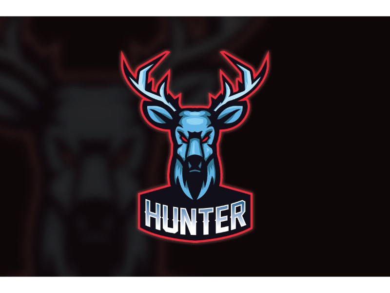 Esport Hunter 3 Logo Template