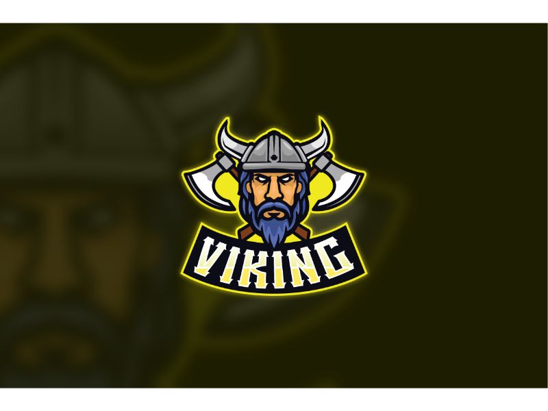 Esport Viking 2 Logo Template