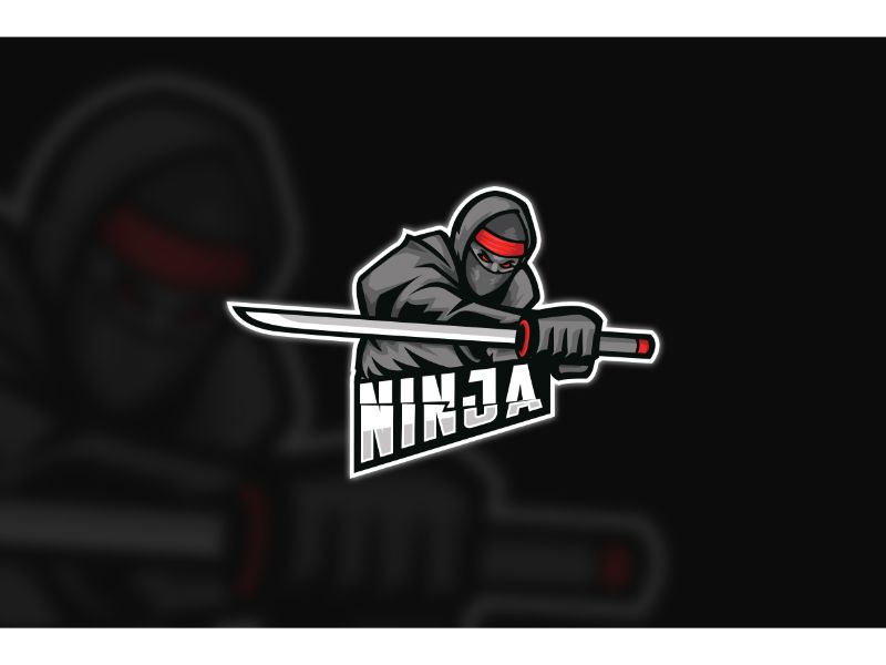 Esport Ninja Logo Template