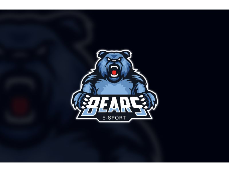 Esport Bears Esport Logo Template