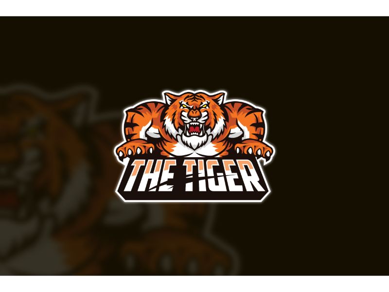 Esport The Tiger Logo Template