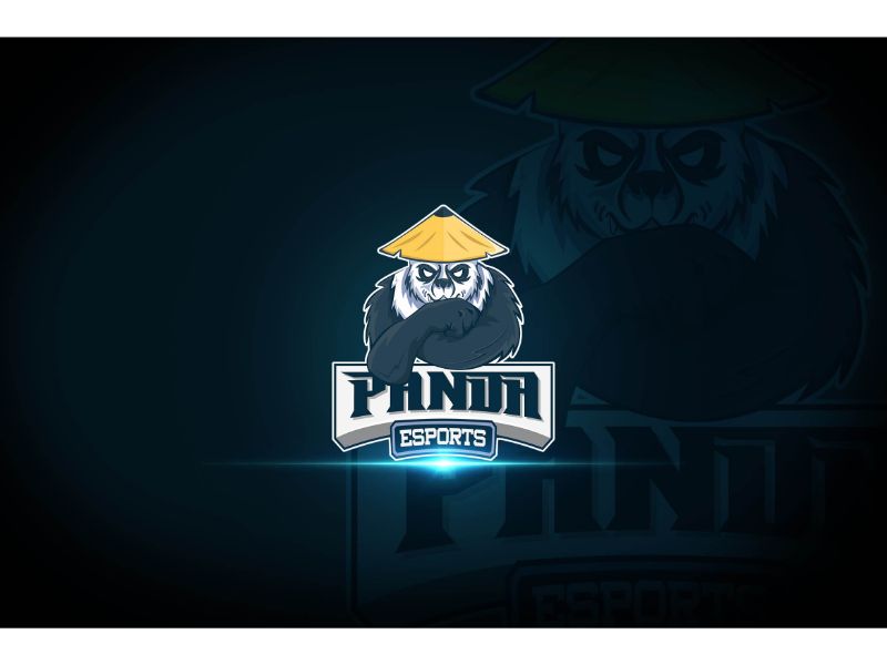 Esport Panda Logo Template