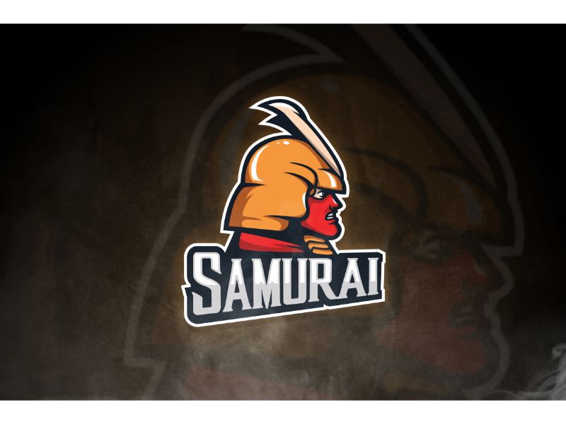 Esport Samurai 3 Logo Template