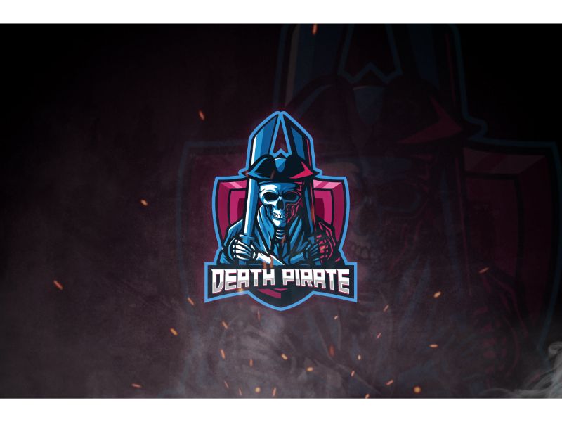 Esport Death Pirates Logo Template