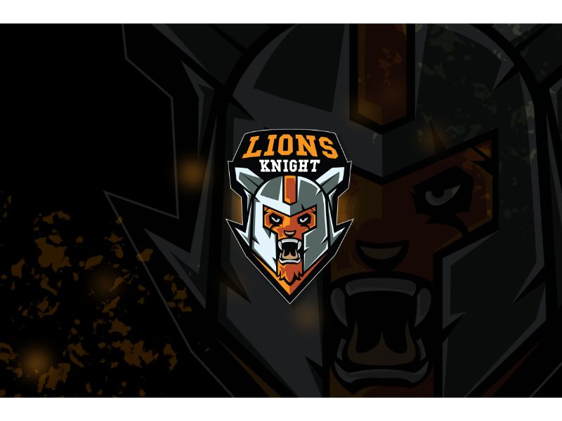 Esport Anubis Lion Logo Template