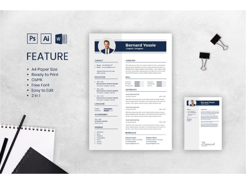 Cv Resume Bernand Yossie Resume Template