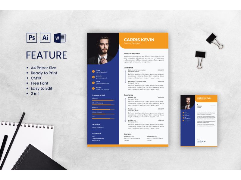 Cv Resume Carris Kevin Resume Template