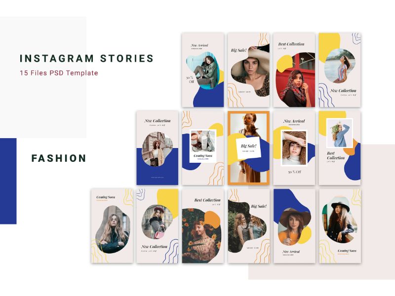 Instagram Stories Fashion Social Media Template