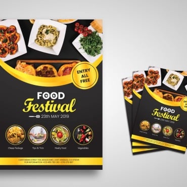 Brochure Cooking Corporate Identity 155316