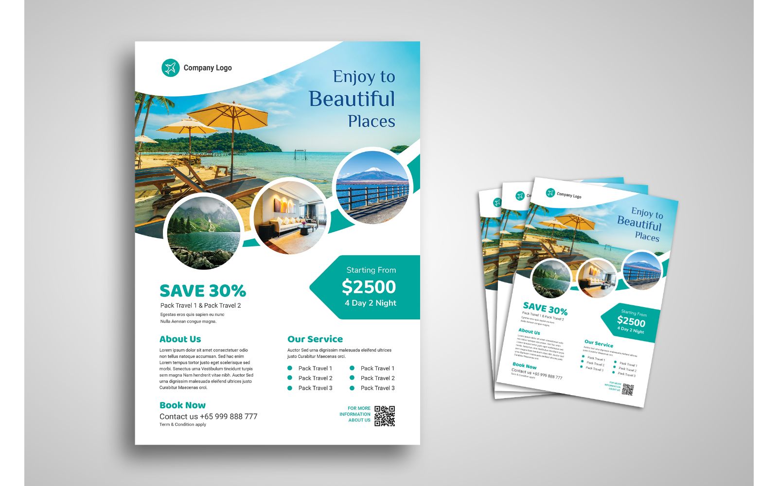 Flyer  Travel - Corporate Identity Template