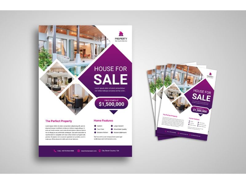 Flyer  The Perfect Property - Corporate Identity Template