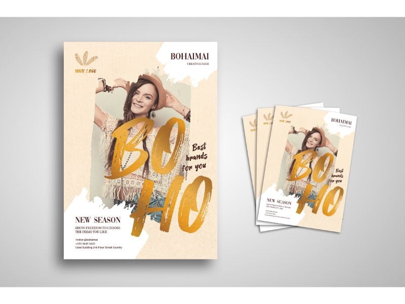 Flyer  Bohaimai - Corporate Identity Template