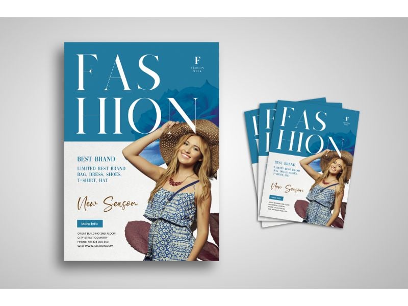 Flyer  Fashion New Season 2 - Corporate Identity Template