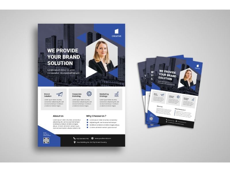 Flyer  Creative Agency 6 - Corporate Identity Template