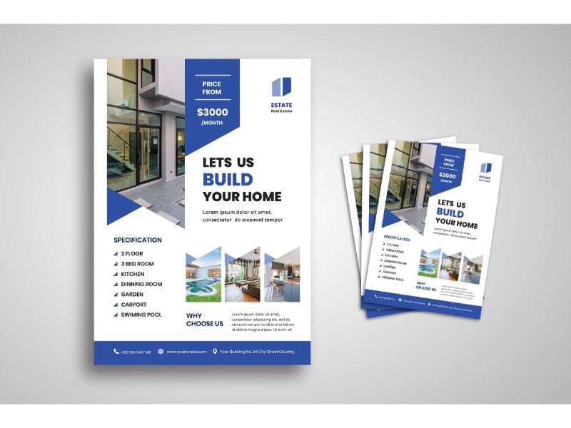 Flyer  Build Your Home - Corporate Identity Template