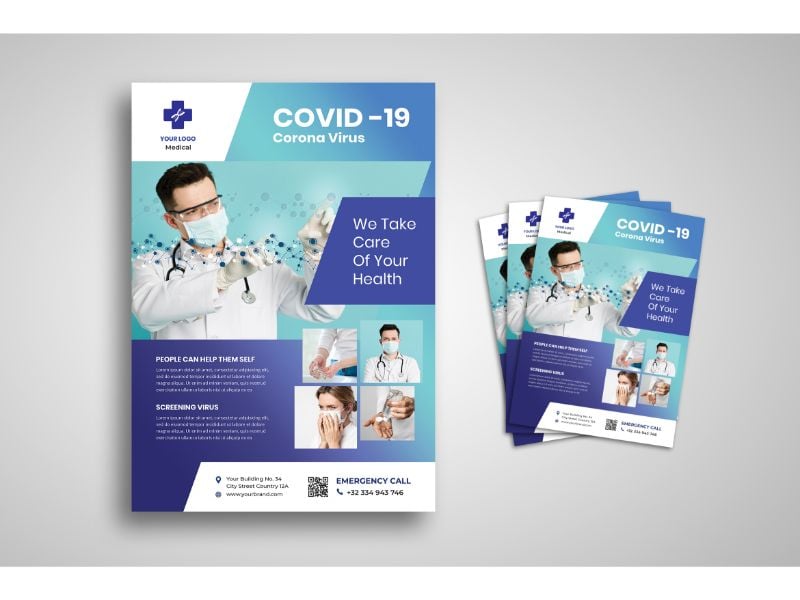 Flyer  Covid-19 - Corporate Identity Template