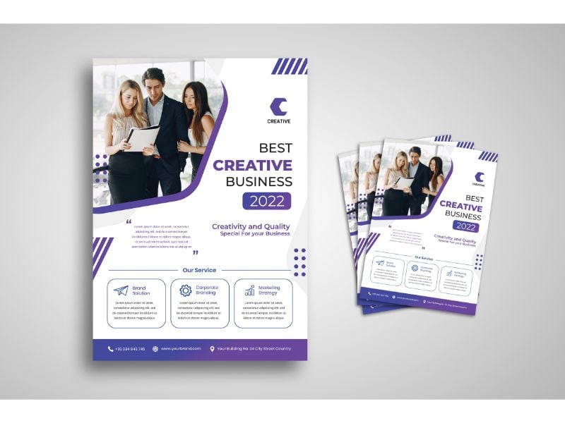 Flyer  Creative Business 2022 - Corporate Identity Template