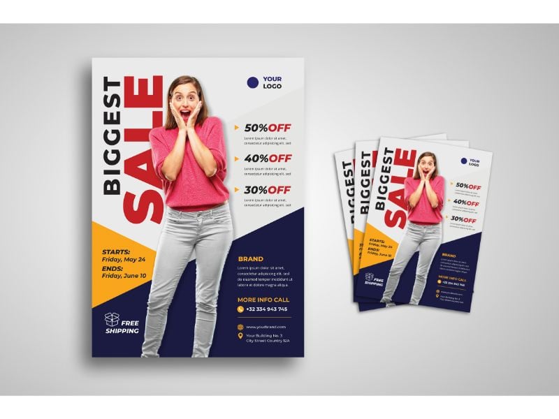 Flyer  Big Sale - Corporate Identity Template